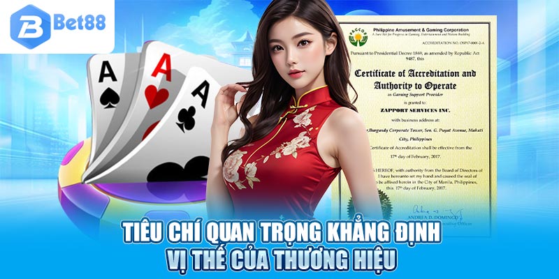 Tiêu chí quan trọng khẳng định vị thế của thương hiệu